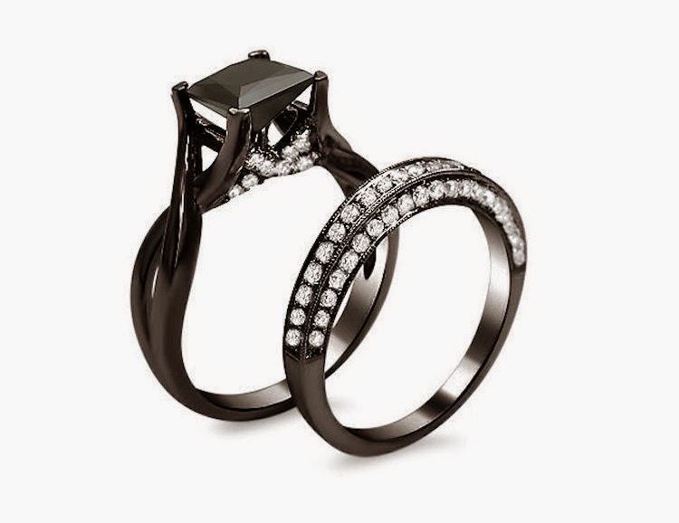 Black Diamond Engagement  Ring  Meaning 