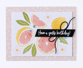 7 Stampin' Up! Sweet Citrus Card Ideas + Video Tutorial  #stampinup