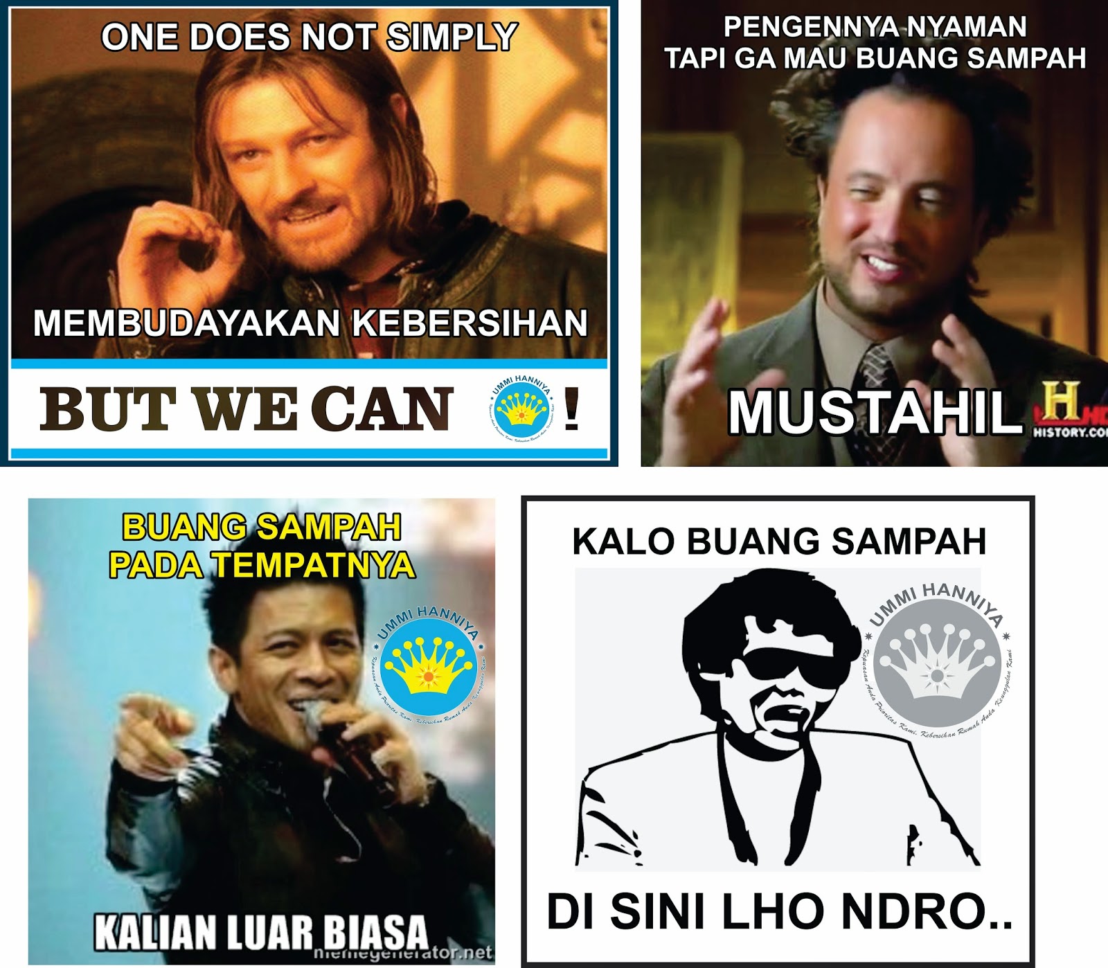 PT HANNIYA DELFIN SUKSES Meme Komik Kebersihan