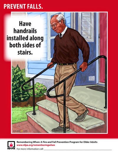 Free download NFPA Poster: fall and fire prevention posters #2