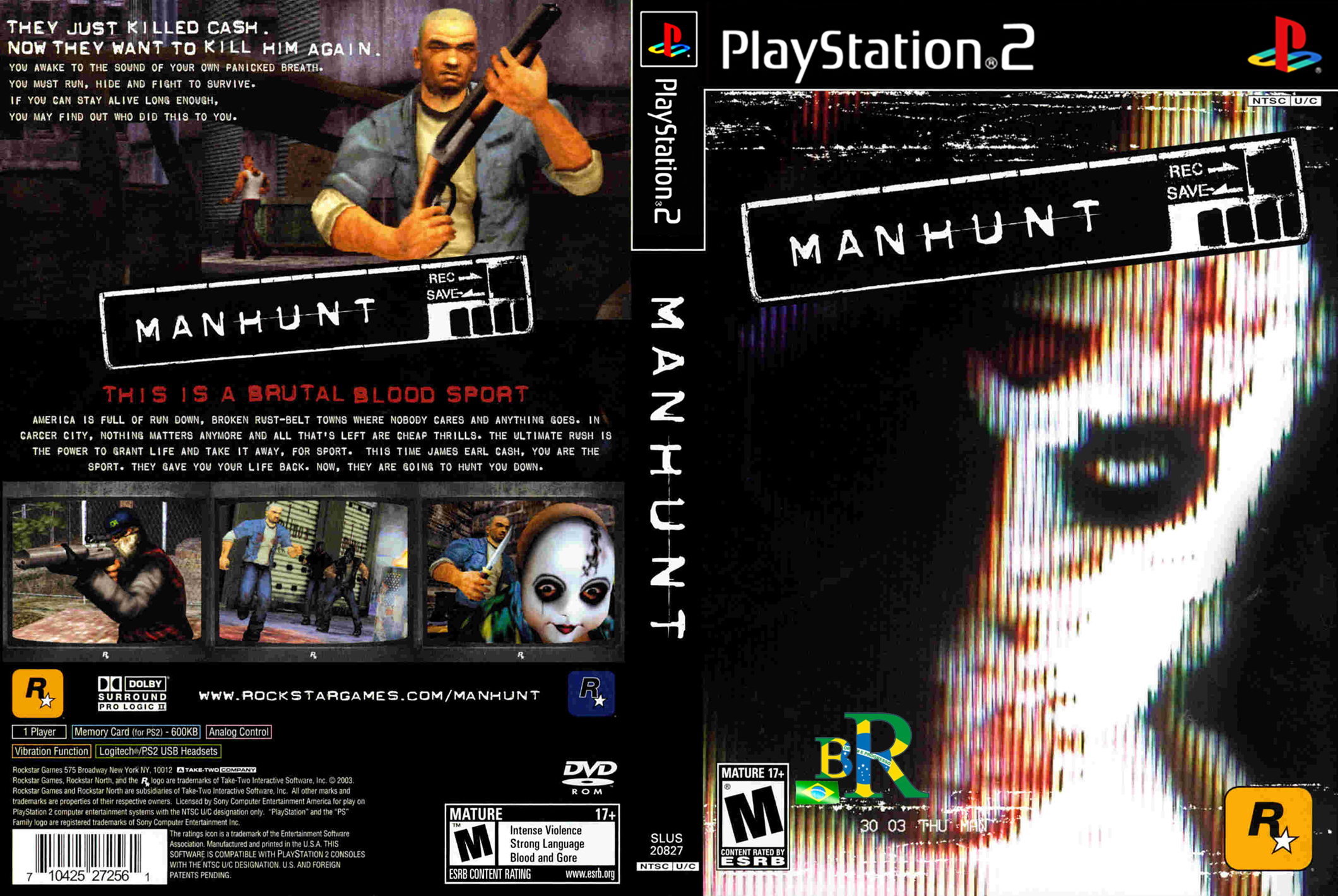 Jogo Mídia Física Manhunt 2 Original Lacrado rockstar Psp - Jogos de Ação -  Magazine Luiza