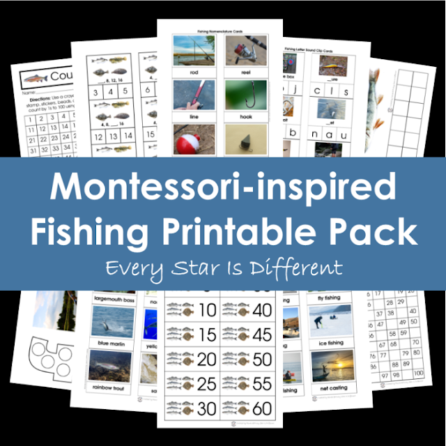 Montessori-inspired Fishing Printable Pack