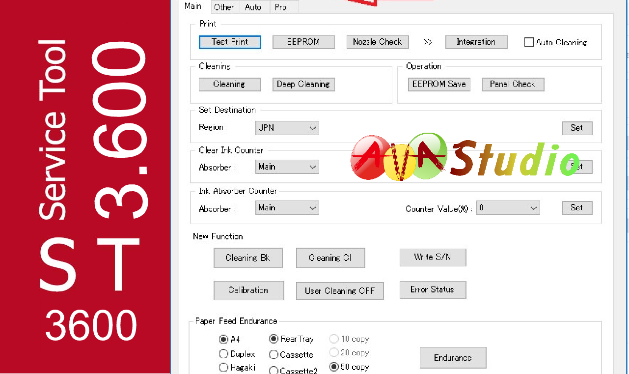 Canon Service Tool v3600 - Full Version