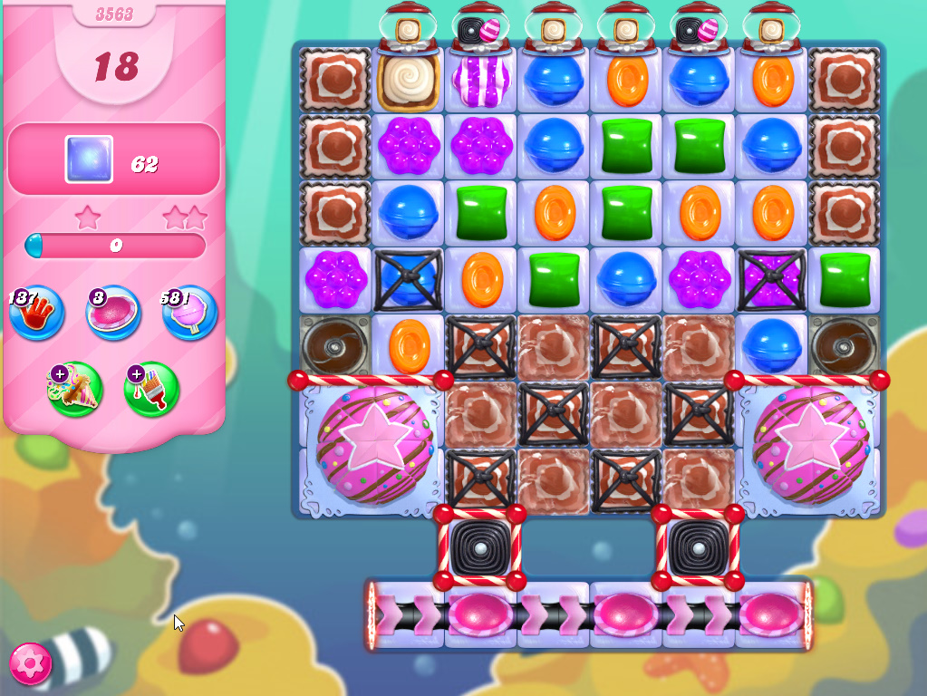 Candy Crush Saga level 3563