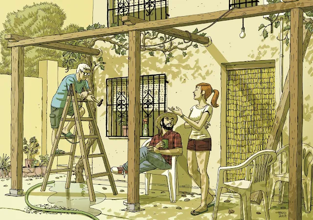 Imagen 13 del cómic de Paco Roca "La casa".