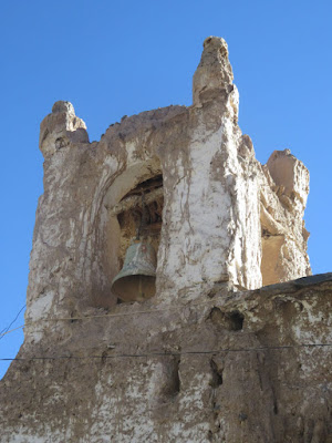 verfallener Kirchturm von Estarca