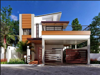 Inspirasi Desain Rumah Mewah Model Minimalis Modern 2 Lantai