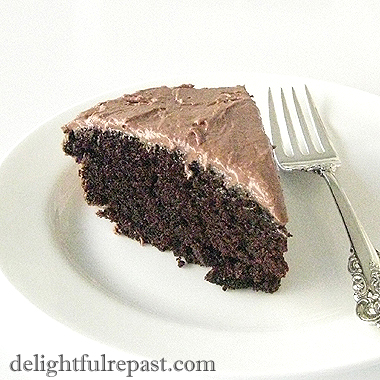 Guinness Chocolate Cake - Easy, Egg-Free, Dairy-Free / www.delightfulrepast.com