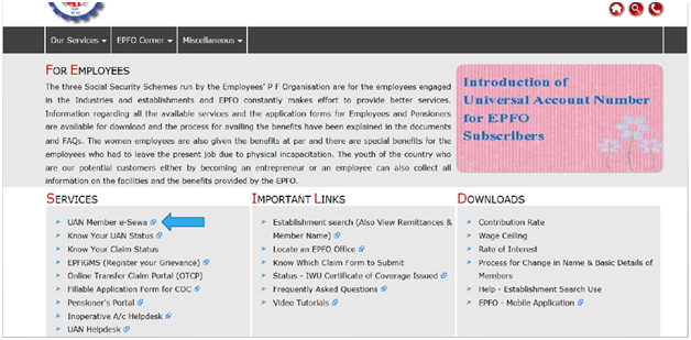 link aadhaar Card to EPFO and UAN account