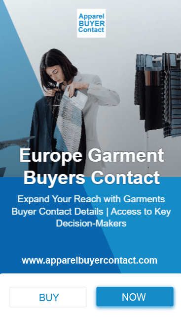 European Apparel Buyers Contact List