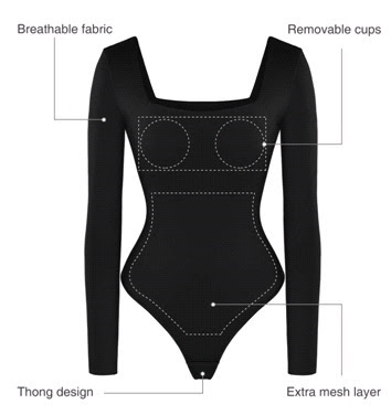 shapewear bodysuit Popilush