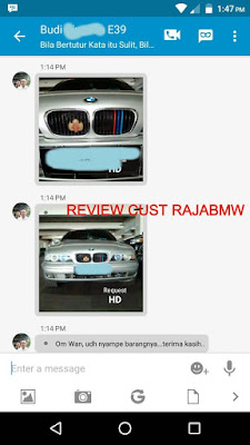 Review Customer Rajabmw Pembelian Clip On Grill BMW E39