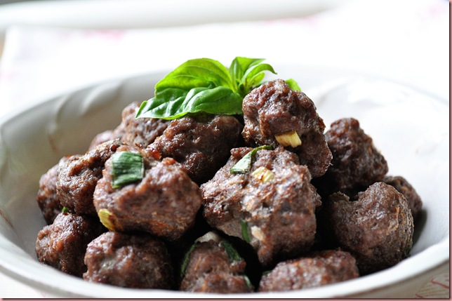 baked meatballs