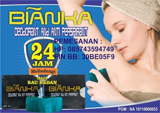 Deodorant Bianka dan Anti Perspirant Bau Badan