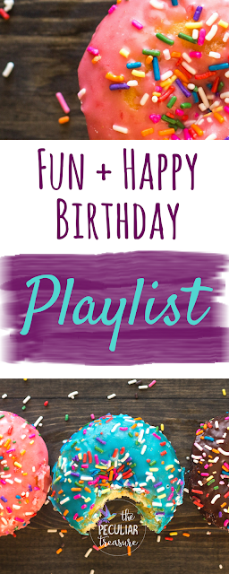 A fun, quirky, and free Spotify birthday playlist + 10 peculiar things about the author of The Peculiar Treasure.