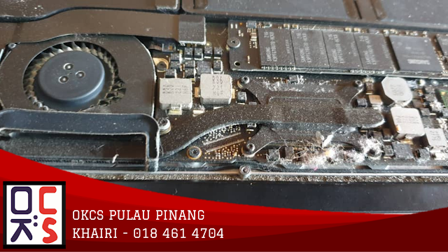 SOLVED: KEDAI REPAIR LAPTOP GELUGOR | MACBOOK AIR 13 A1466 OVERHEATING, OVER 5 YEARS DID NOT SERVICE, INTERNAL CLEANING & THERMAL PASTE REPLACEMENT