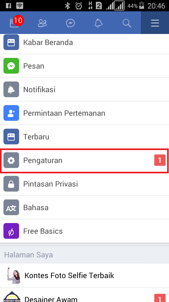 Cara Mengeluarkan FB Dari Semua Perangkat