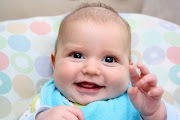 Cute Baby Saturday: Smiles. Seriously, this is one smiley, happy kid! (img )