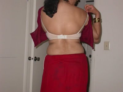 aunty back view