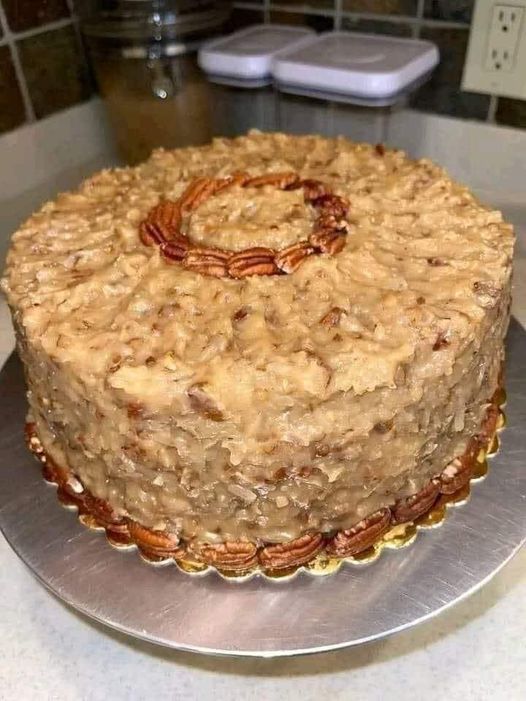 Homemade German Chocolate Cake