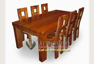 Furniture Trembesi Meja kotak kursi 6  Trembesi