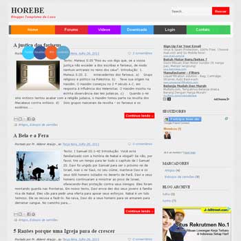 Horebe Blogger Template