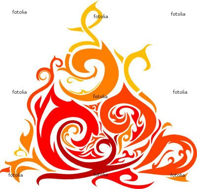 Tribal flame design Index of 