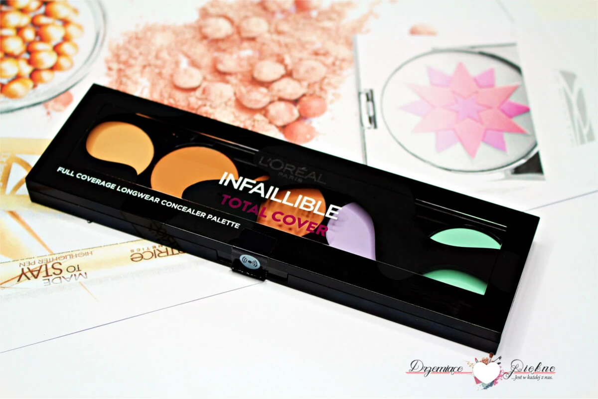 L’Oréal - Infallible Total Cover - Full Coverage Longwear Concealer Palette - Paleta 5 korektorów