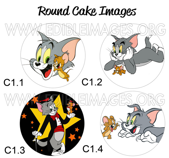 Edible Images Tom & Jerry