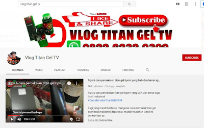 vlog titan gel tv