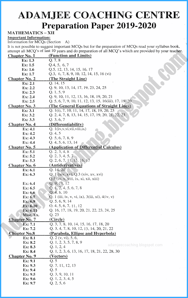 mathematics-12th-adamjee-coaching-guess-paper-2020-science-group