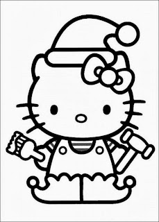 Hello Kitty for Coloring, part 6