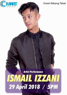 Meet & Greet with Ismail Izzani at C-Mart Nibong Tebal (29 April 2018)