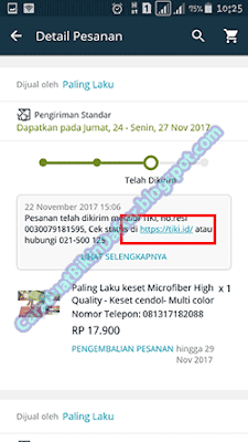 Cara Cek No Resi Lazada Express LEX ID Tiki JNE DLL ...