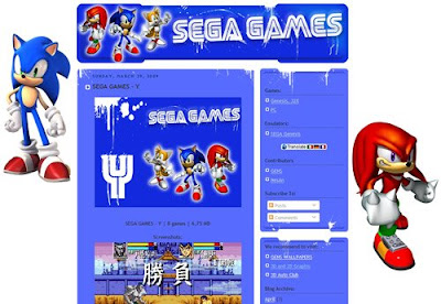 Web-Design - Sega Games