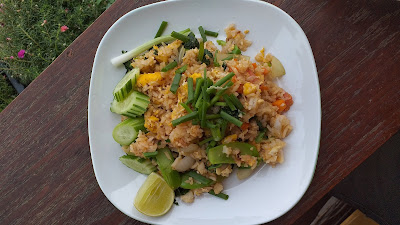 Gebratener Reis - Khao Pad - ข้าวผัด