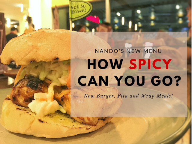 Nando's New Menu - Burgers Pita and Wrap Meals