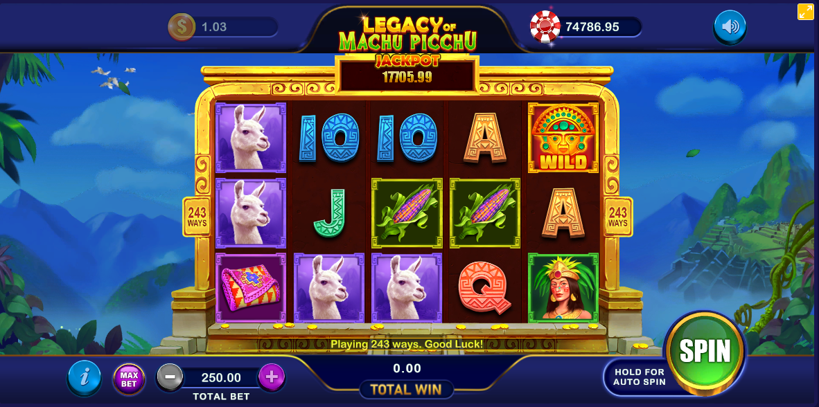 Social Casino Games | Legacy of Machu Picchu | Online Slots