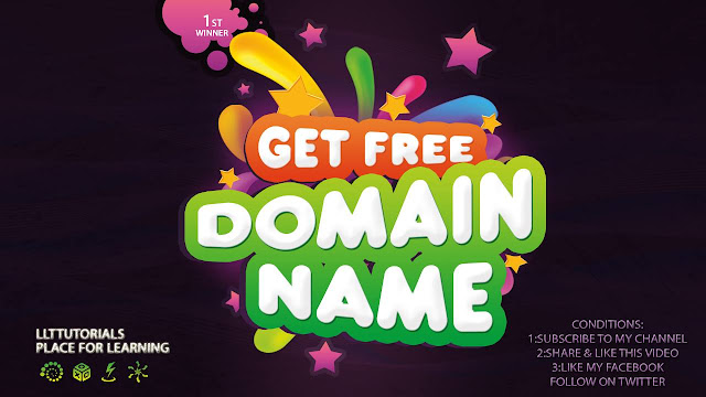 Get free .Com domain name for 1 year