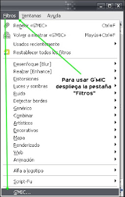 Filtros y efectos para GIMP