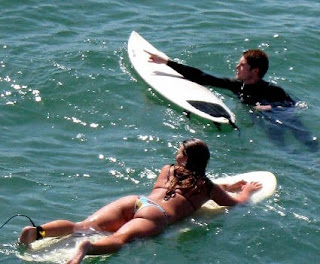 Black's Beach Surfing, San Diego