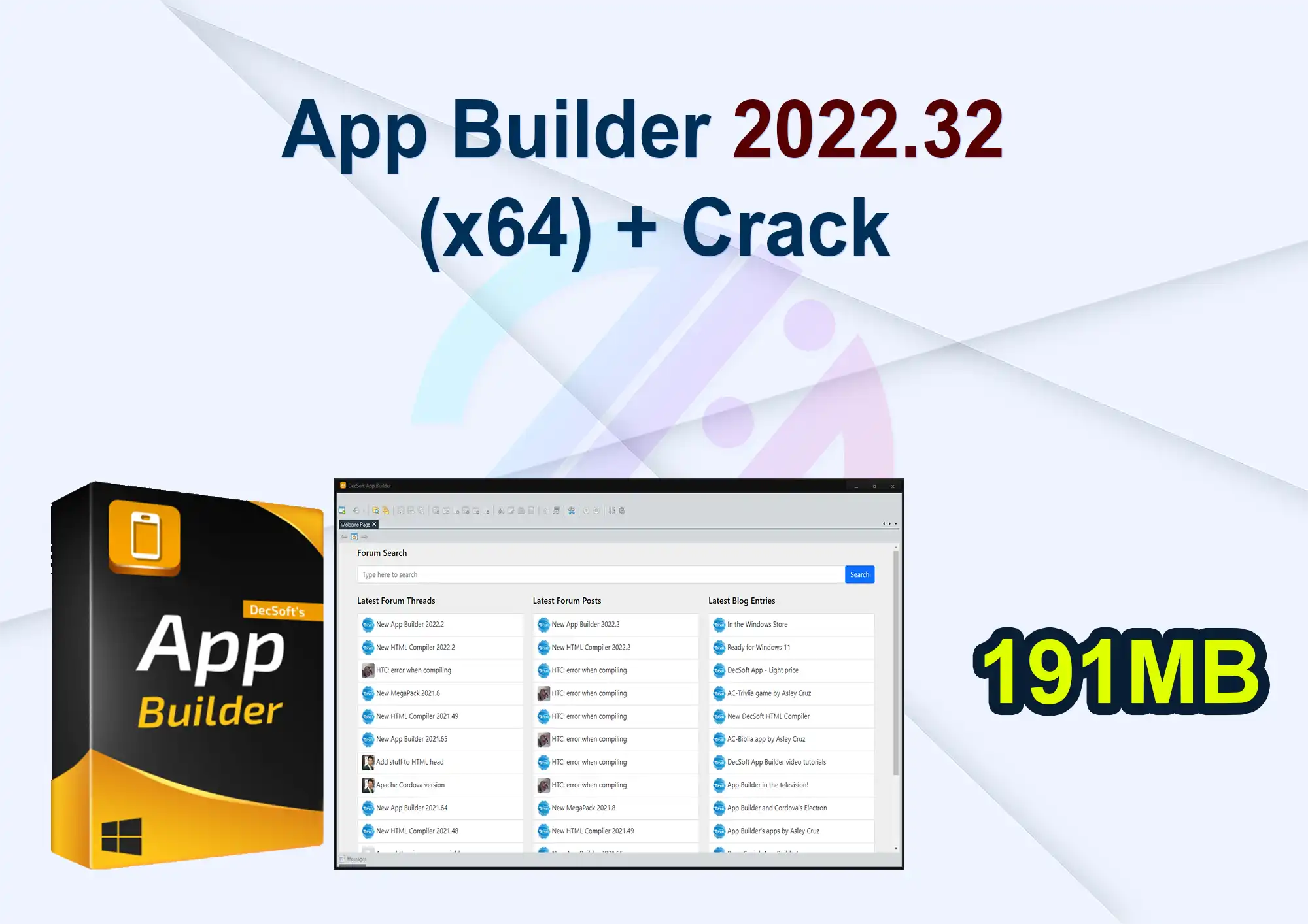 App Builder 2022.32 (x64) + Crack