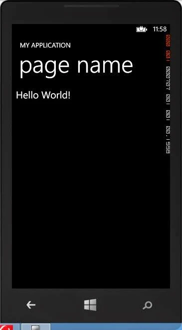 Getting started with windows phone App C#