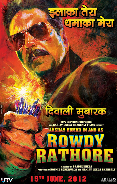 Akshay Kumar in and as Rowdy Rathore