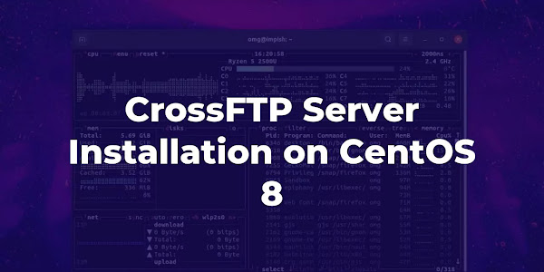 CrossFTP Server Installation on CentOS 8