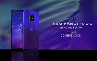 Leck reveals Fujitsu Arrow 5G phone design and specifications