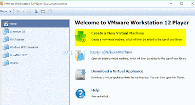 كيفية تثبيت ويندوز إكس بي على النظام الوهمي windows xp vmware player