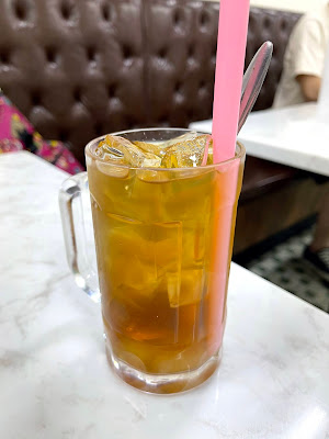 Kedai Kopi Semua Semua (蘇媽.蘇媽馬來西亞茶餐室) Causeway Bay - iced winter melon longan tea (冬瓜龍眼茶)