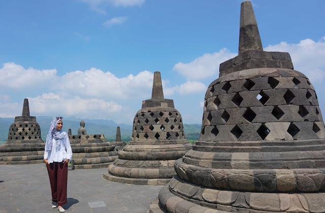 Menjemput rindu di Candi Borobudur