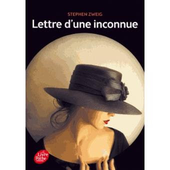 Lettre d'une inconnue de Stefan Zweig